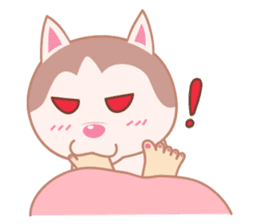 Guardian Siberian Husky sticker #8175446