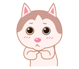 Guardian Siberian Husky sticker #8175448