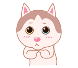 Guardian Siberian Husky sticker #8175448