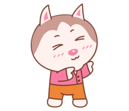 Guardian Siberian Husky sticker #8175451