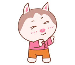 Guardian Siberian Husky sticker #8175451