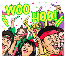 MOBANOFU THE CRAY CRAY IDOL OTAKU sticker #8175503