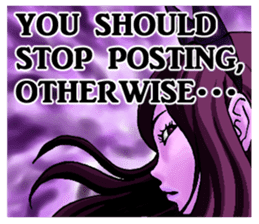 MOBANOFU THE CRAY CRAY IDOL OTAKU sticker #8175515