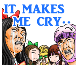 MOBANOFU THE CRAY CRAY IDOL OTAKU sticker #8175528