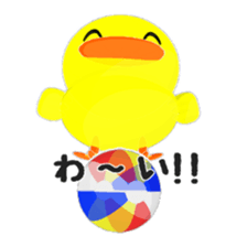 Lovely Yellow BIRDY sticker #8175660