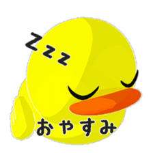 Lovely Yellow BIRDY sticker #8175663