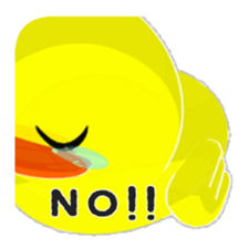 Lovely Yellow BIRDY sticker #8175665