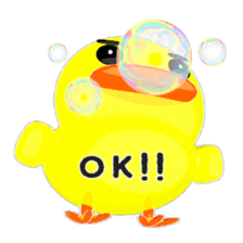 Lovely Yellow BIRDY sticker #8175666