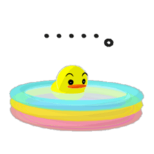 Lovely Yellow BIRDY sticker #8175682