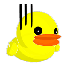 Lovely Yellow BIRDY sticker #8175691