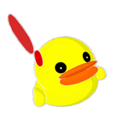 Lovely Yellow BIRDY sticker #8175693