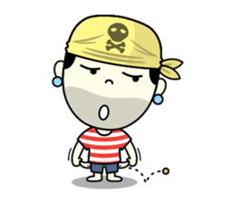 Little Pirate sticker #8175755