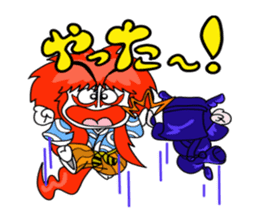 kabukide gozaru shishimaru-kun Ver.2 sticker #8175908