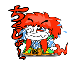 kabukide gozaru shishimaru-kun Ver.2 sticker #8175916
