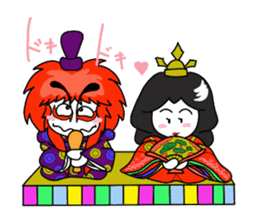 kabukide gozaru shishimaru-kun Ver.2 sticker #8175928
