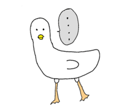 Funny animals cute sticker sticker #8176192