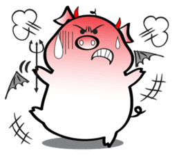 the cute pig sticker #8176222