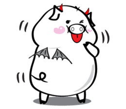 the cute pig sticker #8176224