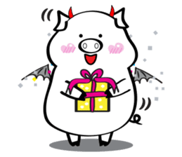 the cute pig sticker #8176226