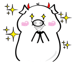 the cute pig sticker #8176228