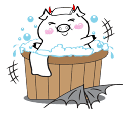 the cute pig sticker #8176230