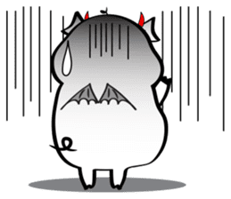 the cute pig sticker #8176233