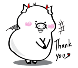 the cute pig sticker #8176236