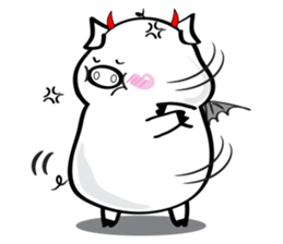 the cute pig sticker #8176238