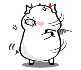 the cute pig sticker #8176238