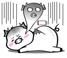 the cute pig sticker #8176241