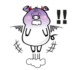 the cute pig sticker #8176242