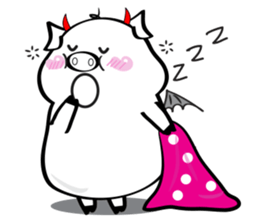 the cute pig sticker #8176243