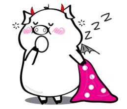 the cute pig sticker #8176243