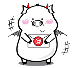 the cute pig sticker #8176244