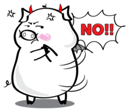 the cute pig sticker #8176245