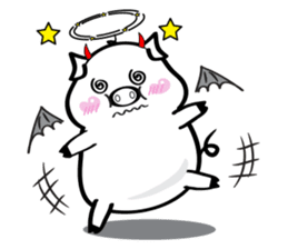 the cute pig sticker #8176247