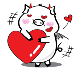 the cute pig sticker #8176248