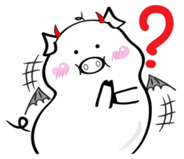 the cute pig sticker #8176249