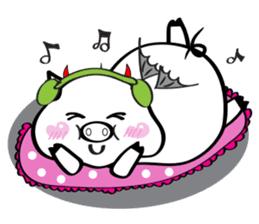 the cute pig sticker #8176251