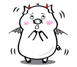 the cute pig sticker #8176256