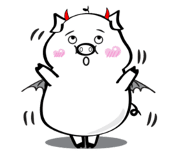 the cute pig sticker #8176257