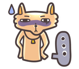 Red Hood Riding with Lobo the Dog  EN sticker #8176761