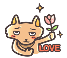 Red Hood Riding with Lobo the Dog EN sticker #8176762