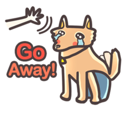 Red Hood Riding with Lobo the Dog  EN sticker #8176766