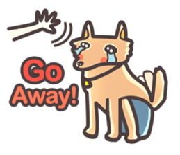 Red Hood Riding with Lobo the Dog EN sticker #8176766