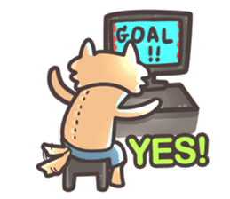 Red Hood Riding with Lobo the Dog EN sticker #8176769