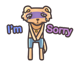 Red Hood Riding with Lobo the Dog  EN sticker #8176771