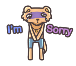 Red Hood Riding with Lobo the Dog EN sticker #8176771