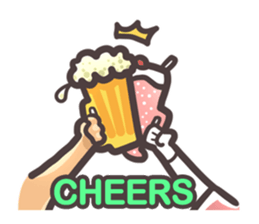 Red Hood Riding with Lobo the Dog  EN sticker #8176775