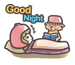 Red Hood Riding with Lobo the Dog EN sticker #8176777